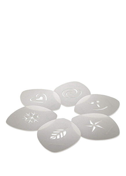 6 Fun Designed Cappuccino Art Templates