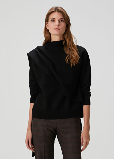 Black Wool Sweater