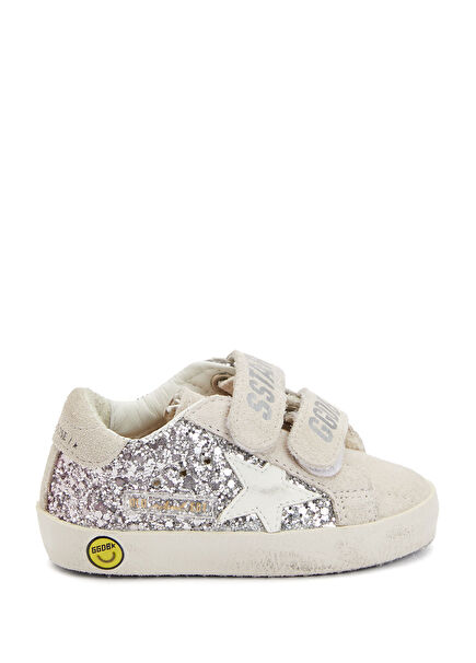 Old School Çok Renkli Unisex Çocuk Deri Sneaker