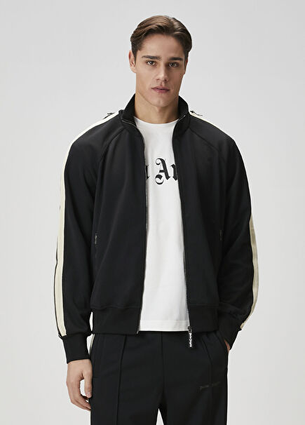 Performance Siyah Fermuar Detaylı Sweatshirt