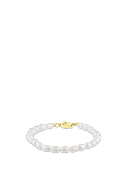 Deep Sea Tasarım Beyaz 14 Ayar Kadın İnci Bileklik