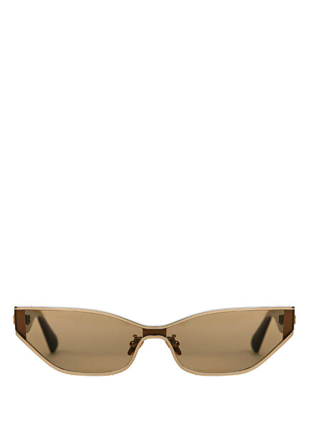 Fscc2 CG Gold Color Acetate Titanium Unisex Sunglasses