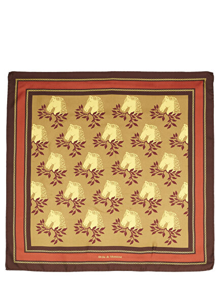 Hardal Erkek İpek Fular