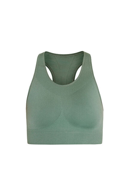 Stamina Workout Bra Yeşil Kolsuz Kadın Spor Atlet