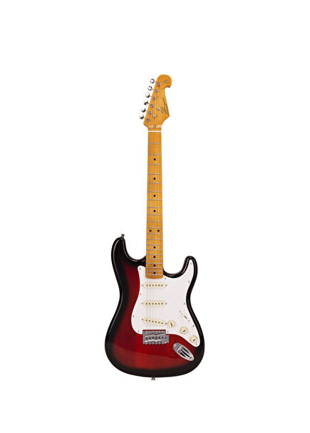 Stratocaster 2-Tone Sunburst Elektro Gitar