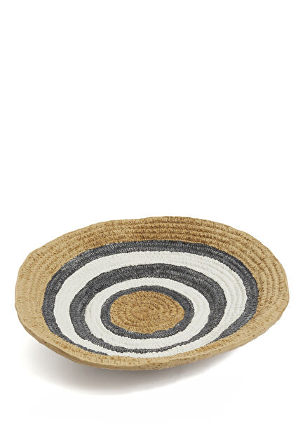 Aster Coffee White Decorative Plate