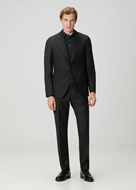 Siyah Yün Takım Elbise