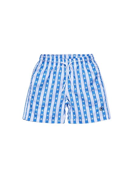 Zack Starfish Patterned Swim Shorts