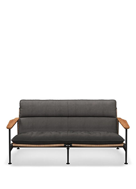 Zenith Meteor Alüminyum İkili Bahçe Kanepesi