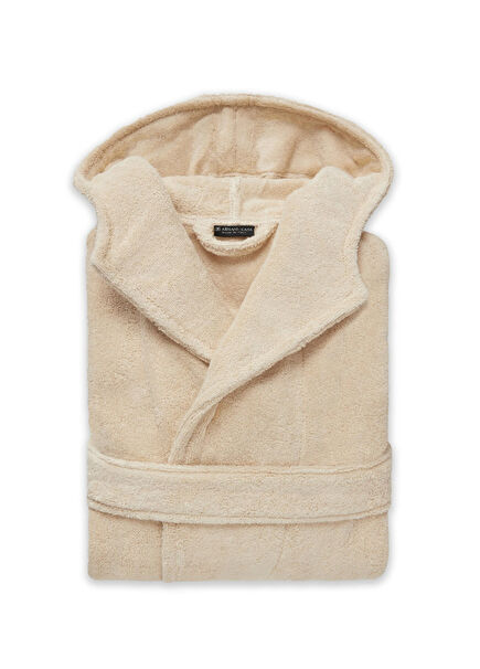 Dorotea Sand Beige Unisex Bathrobe