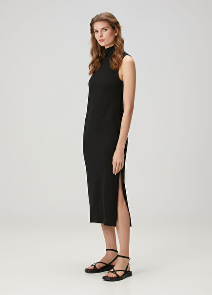 Black Midi Dress