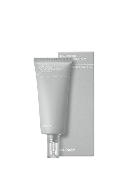 Dual Barrier Skin Wearable Krem Hassas ve Kuru Ciltlere Bariyer Onarıcı Nemlendirici Yüz Kremi 50 ml