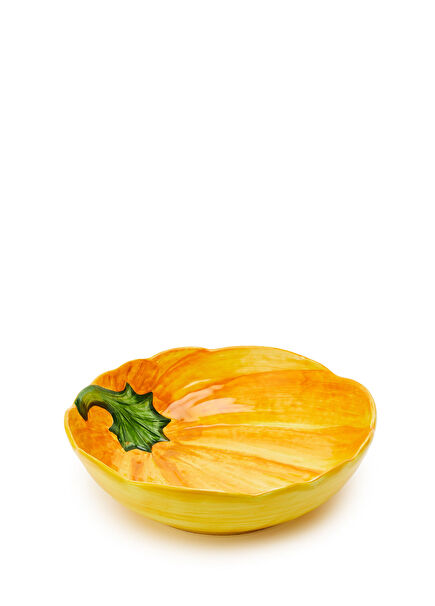 Bal Kabağı Desenli Tabak