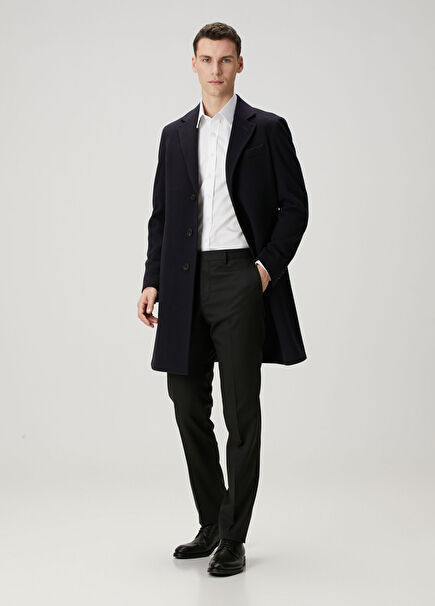Black Wool Pants