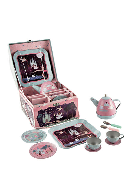 Enchanted House-Shaped Musical Tea Set