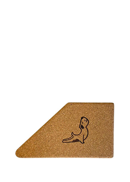 Nature Series Mushroom Half Yoga Block