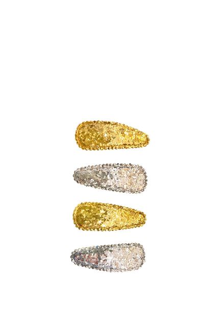 Christmas Glitter Clip Girl Child Buckle