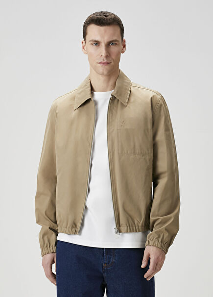 Beige Jacket