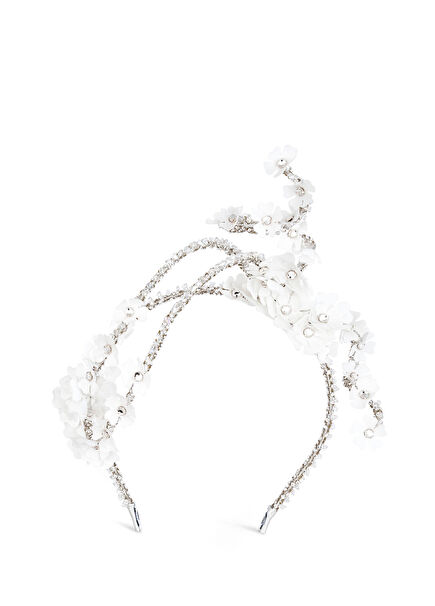 Wisty Kristal Taşlı Kadın Taç Duvak Aksesuarı