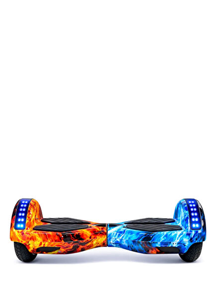 Smart Balance 8.5" Alev Desen Ledli Elektrikli Kaykay Hoverboard