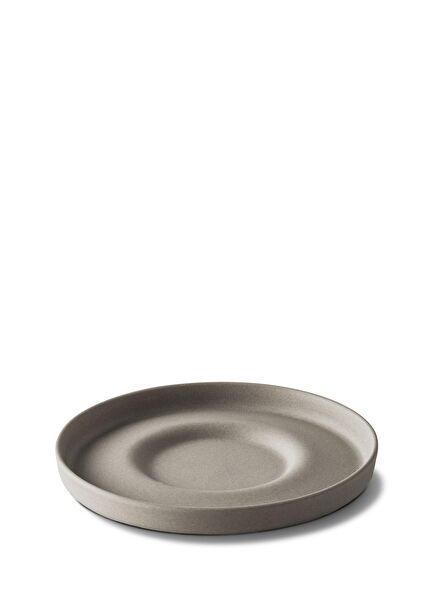 Corinth Stone Porcelain Coffee Cup Saucer