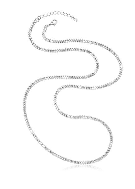 Alepo 925 Ayar Gümüş Zincir Kadın Kolye