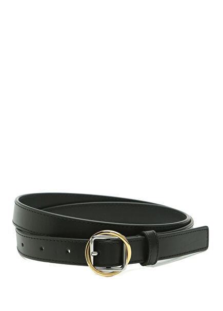 La Ceinture Salon Black Women's Leather Belt