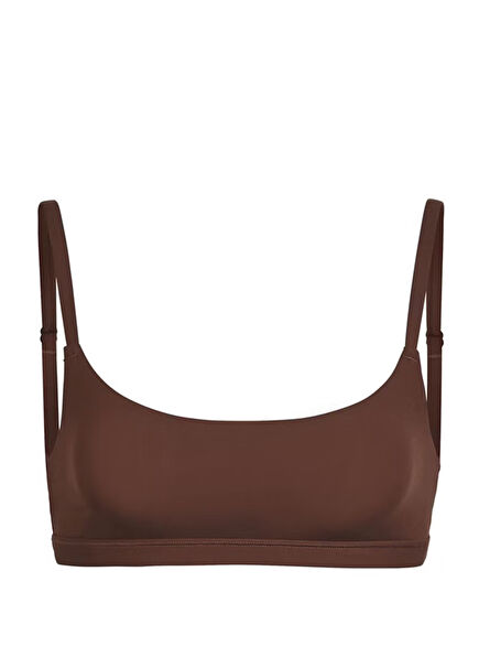 Fits Everybody Scoop Dark Brown Bralette