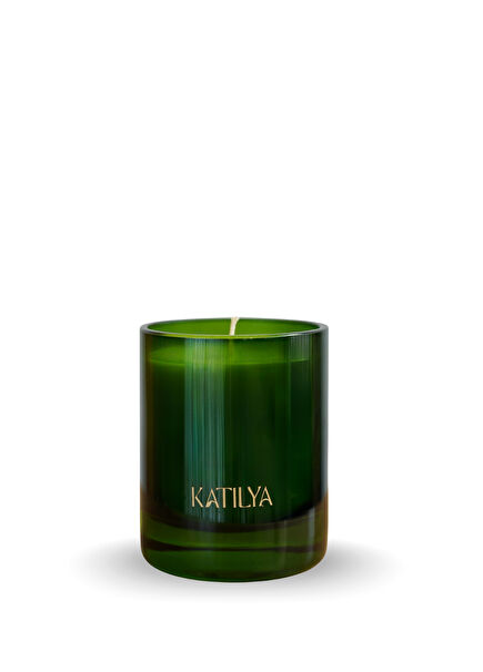 Mapavri Green Glass Small Scented Candle 200 gr