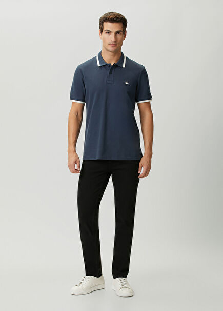 Slim Fit Siyah Jean Pantolon