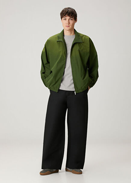 Siyah Organik Pamuk Pantolon