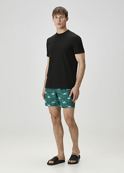 Arthus Green Waist Corded Swimsuit