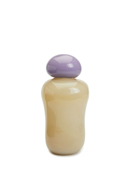 Bon Bon Mega Purple Yellow Glass Object
