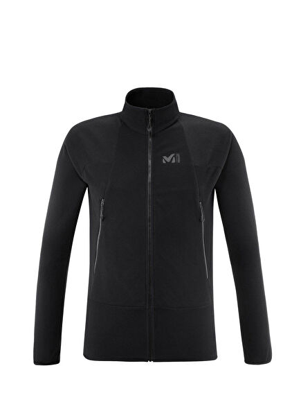 K Lightgrid Siyah Erkek Polar Ceket