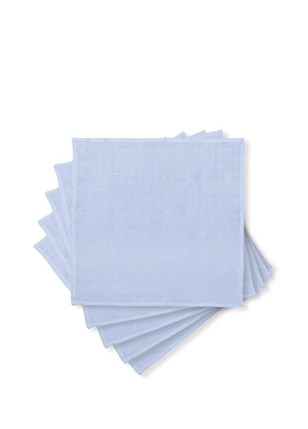 Endless Blue Muslin 5-pack Baby Shoulder Cloth