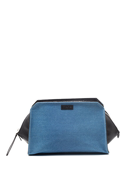 Carrie Mavi Denim Kadın El Çantası