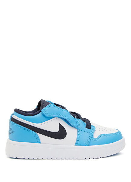 Jordan 1 Low White Blue Kids Sneakers