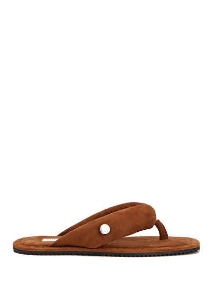 Indie Tan Women's Leather Slippers