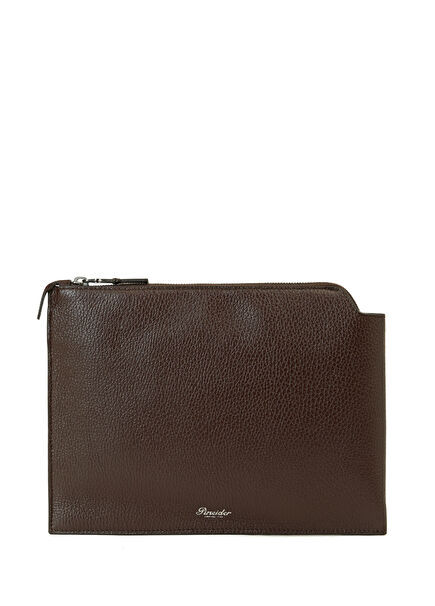 Medium Kahverengi Erkek Deri El Portföyü