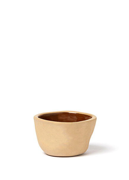 Mocha Stoneware Rice Pudding Bowl