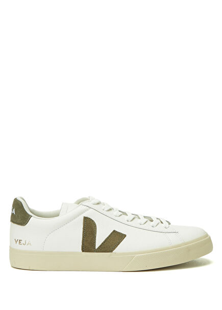 Campo Chromefree Beyaz Haki Erkek Deri Sneaker
