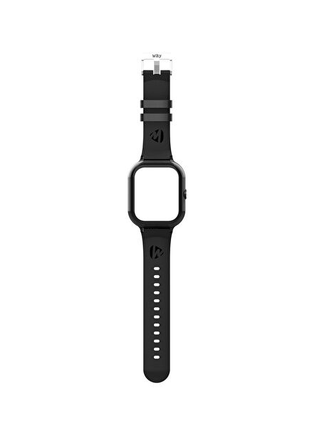 4S Siyah Değiştirilebilir Unisex Çocuk Akıllı Saat Kordonu 