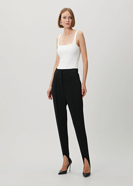 Black Stirrup Leggings