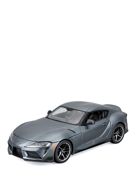 1:24 Toyota GR Supra Metallic Grey Model Car