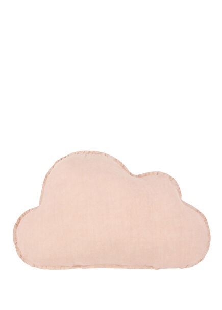 Cloud Powder Pink Fransız Keten Çocuk Yastığı