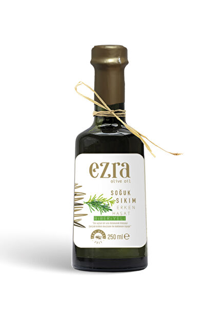 Soğuk Sıkım Naturel Erken Hasat Biberiyeli Zeytinyağı 250 ml