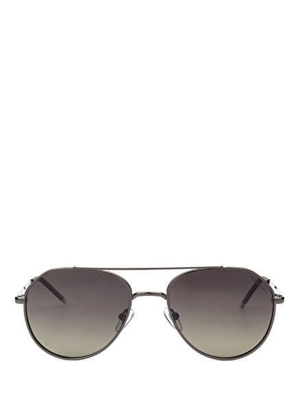 DS 2281 C2 Metallic Grey Metal Unisex Sunglasses