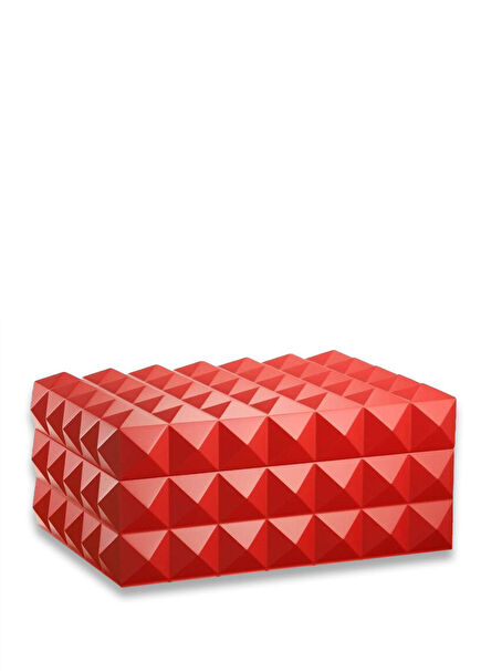 Quasar Design Humidor Matte Red 80's Cigar Box