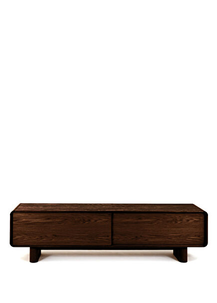 Watkins Dark Oak Wood Tv Unit