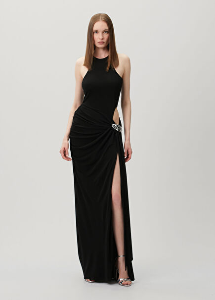 Siyah Maxi Elbise